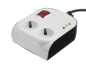 محافظ ولتاژ ۲ خانه مناسب یخچال و فریز مدل پارت