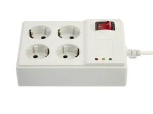 محافظ ولتاژ ۴ خانه مناسب صوتی‌، تصویری و کامپیوتر پارت