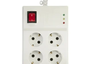 محافظ ولتاژ ۴ خانه مناسب صوتی‌، تصویری و کامپیوتر پارت