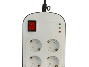 محافظ ولتاژ ۴ خانه مناسب صوتی‌، تصویری و کامپیوتر مدل پارت