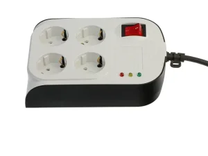 محافظ ولتاژ ۴ خانه مناسب صوتی‌، تصویری و کامپیوتر مدل پارت