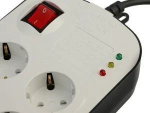 محافظ ولتاژ ۴ خانه مناسب صوتی‌، تصویری و کامپیوتر مدل پارت