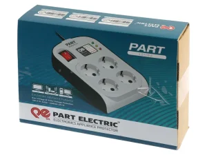 محافظ ولتاژ ۴ خانه مناسب صوتی‌، تصویری و کامپیوتر مدل پارت