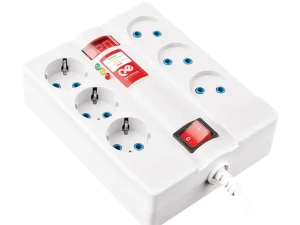 محافظ ولتاژ ۶ خانه مناسب صوتی‌، تصویری و کامپیوتر پارت