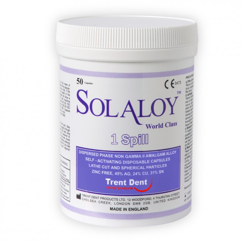 آمالگام کپسولی سولالوی ورلد کلس – 50 عددی
