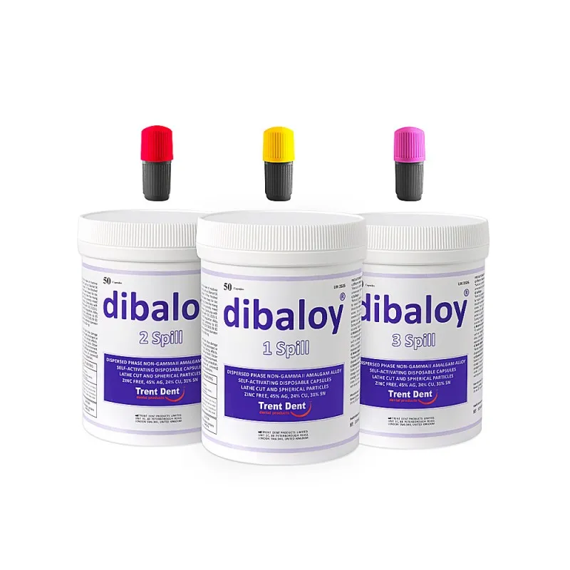 پکیج ویژه آمالگام کپسولی دیبالوی – 50 عددی