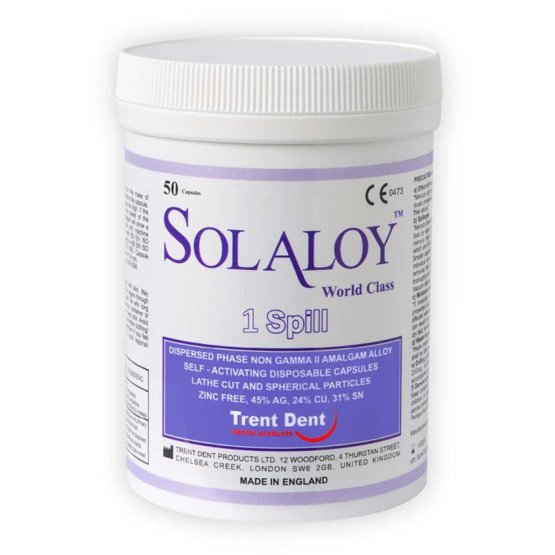 آمالگام کپسولی سولالوی ورلد کلس – 50 عددی
