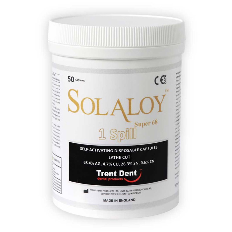 آمالگام کپسولی سولالوی سوپر 68 – 50 عددی