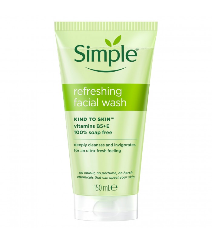 ژل شستشوی پوست حساس رفرشینگ سیمپل