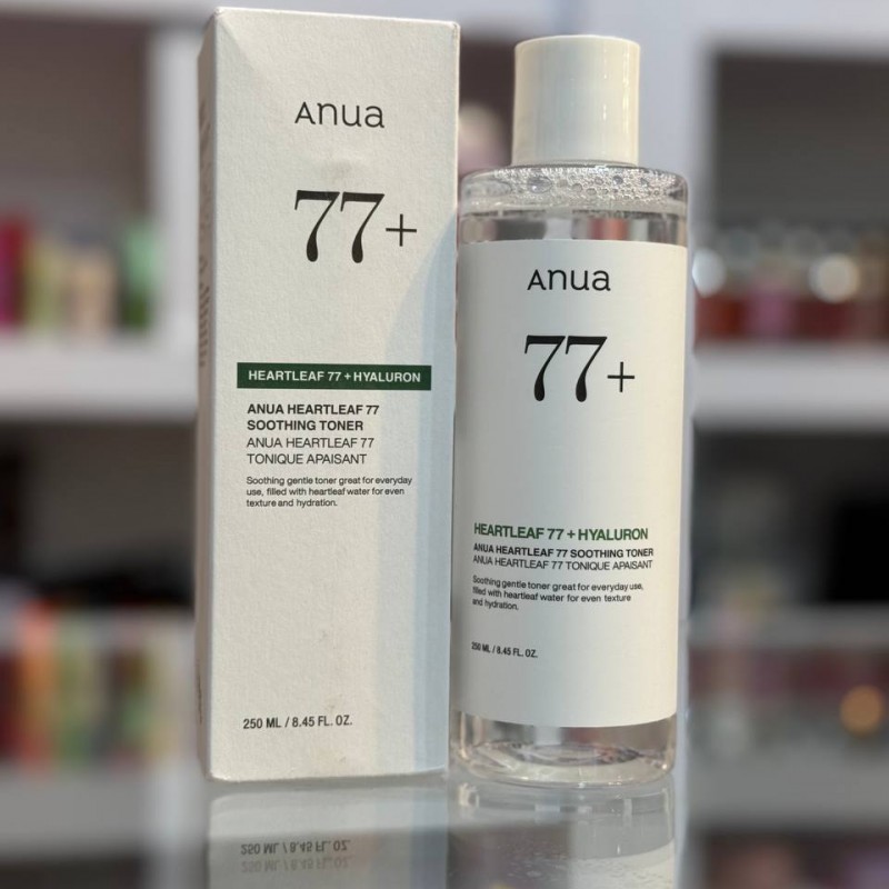 تونر ۷۷+ آنوا (Anua Heartleaf 77 Plus) – تونر ضدجوش و کنترل چربی پوست