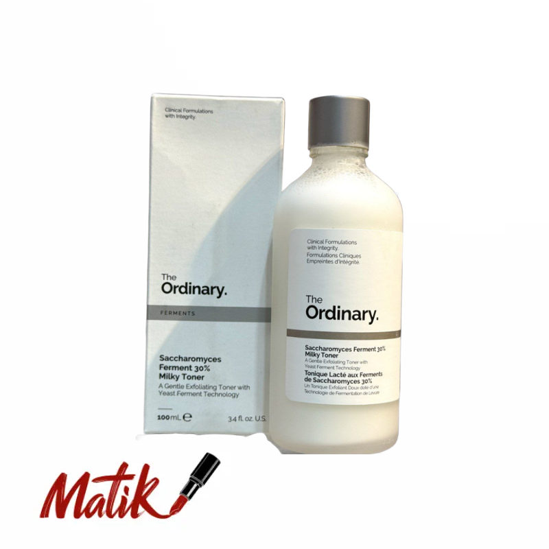 تونر شیر ساکارومایسس ۳۰٪ اوردینری | لایه‌بردار ملایم و آبرسان پوست