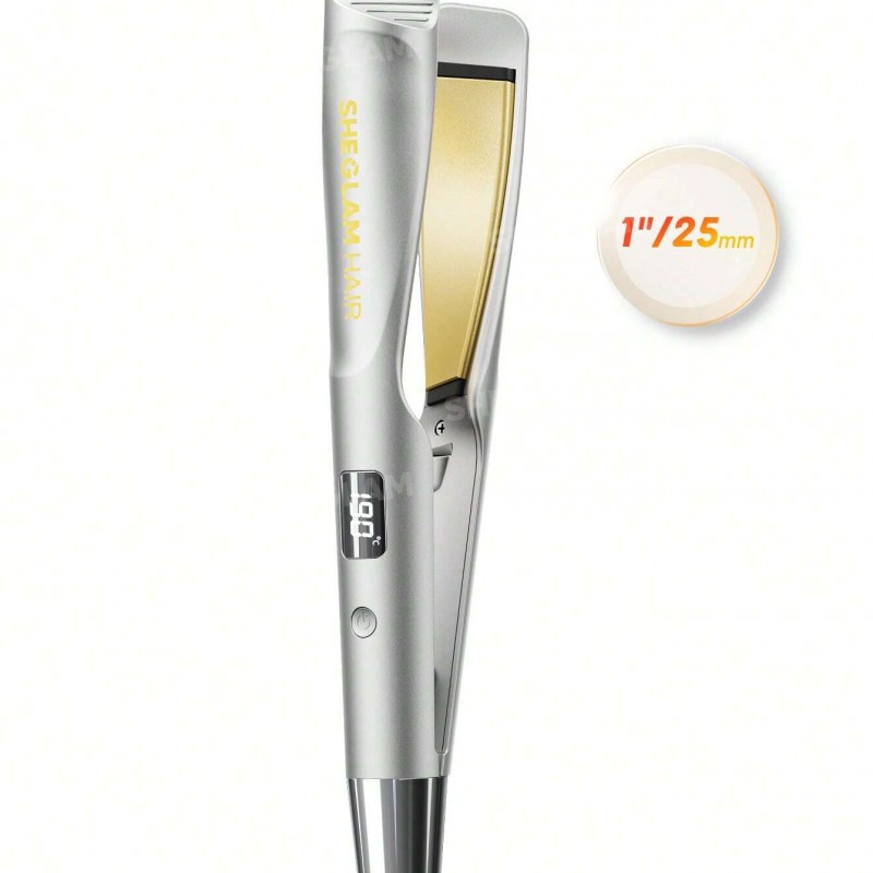 اتو مو دوکاره شیگلم مدل Sleek Chic Twist Kiss (صاف‌کننده و فرکننده)