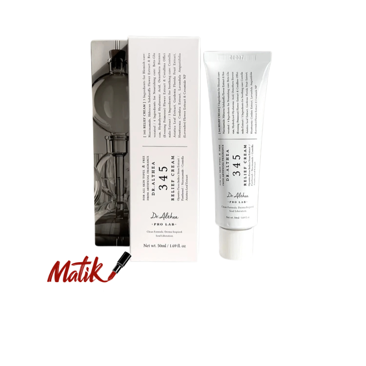 کرم تسکین‌دهنده و ترمیم‌کننده دکتر التیا مدل 345 Relief Cream حجم 50 میل