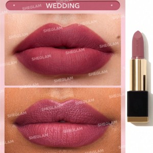 رژلب مگنتی مات  lipstick Wedding sheglam شیگلم