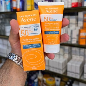 ضدآفتاب بی رنگ پوست های نرمال تا مختلط و حساس اون avene