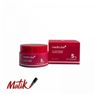 کرم کپسولی TXA + Niacinamide مدیکیوب | روشن‌کننده و یکنواخت‌کننده پوست (55 گرم)