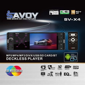 پخش کننده خودرو تصویری ساووی مدل SV-X4