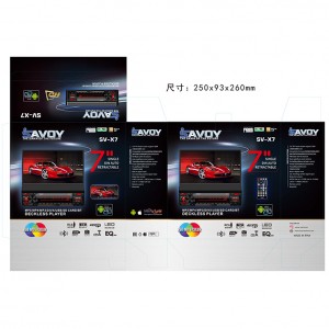 پخش کننده صوت و تصویری خودرو ساووی مدل SV-x7