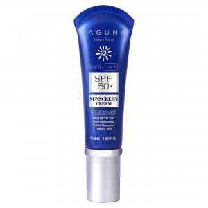 کرم ضد آفتاب پوست خشک + spf50لا گونا