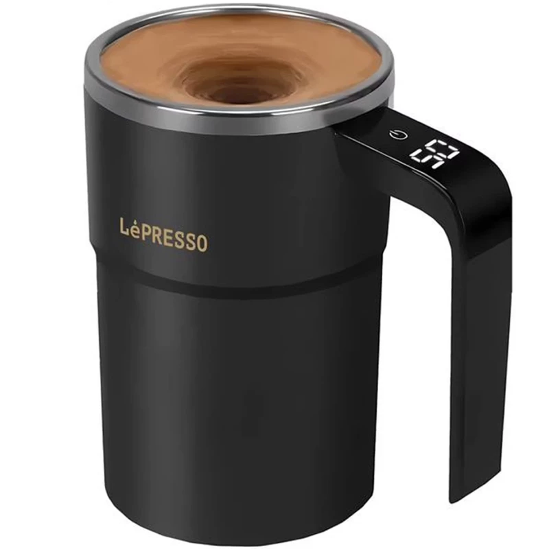 ماگ همزن‌دار مغناطیسی خودکار شارژی 380 میلی‌لیتری لپرسو LPCFFM0018