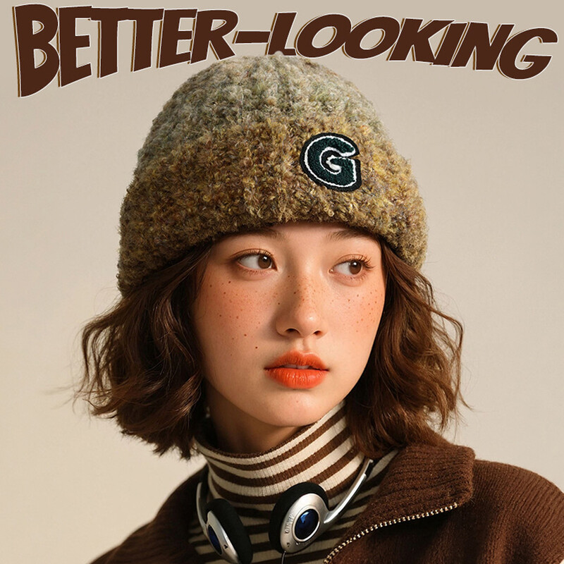 کلاه بافتنی دخترانه جی دی GD مدل DMZ133