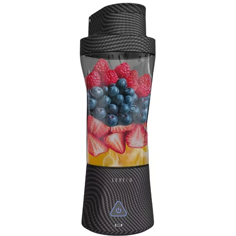 مخلوط کن شارژی و شیکر قابل حمل 6 تیغ لِوِلو Levelo LVL-AEROFX-BLNDR-STR