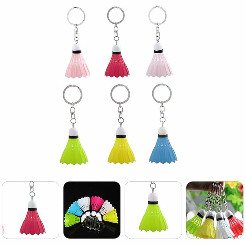 جاکلیدی و آویز کیف مدل Badminton Ball طرح توپ بدمینتون سه بعدی