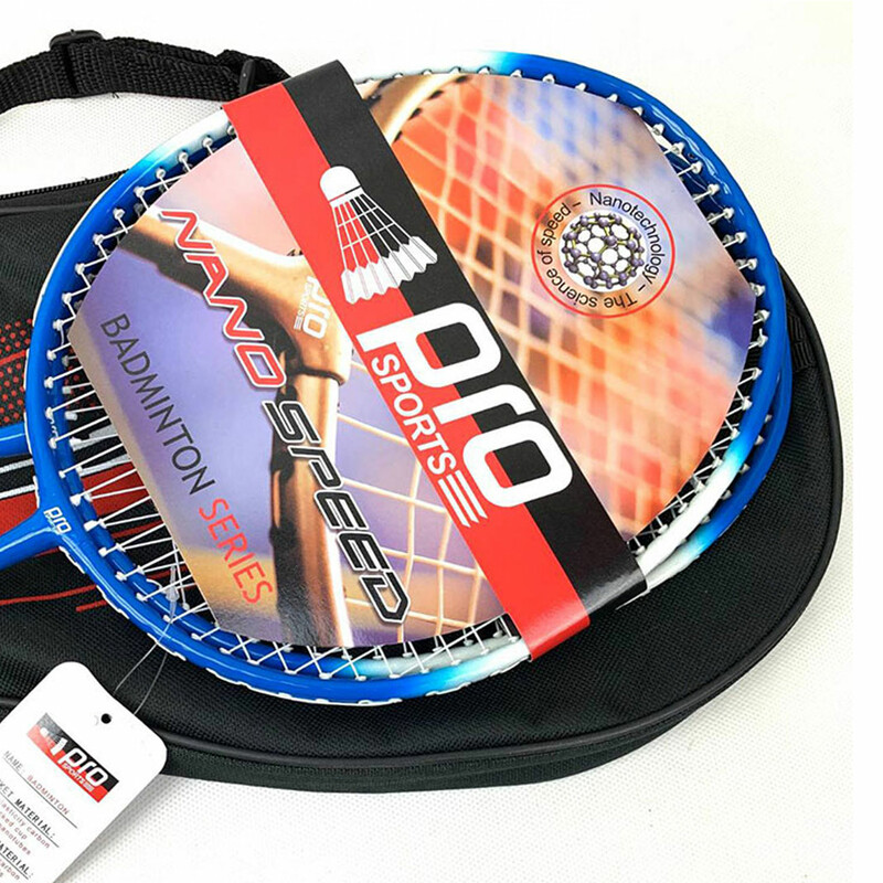 راکت بدمینتون پرواسپرتز PRO SPORTS مدل PRO-206 دو عددی