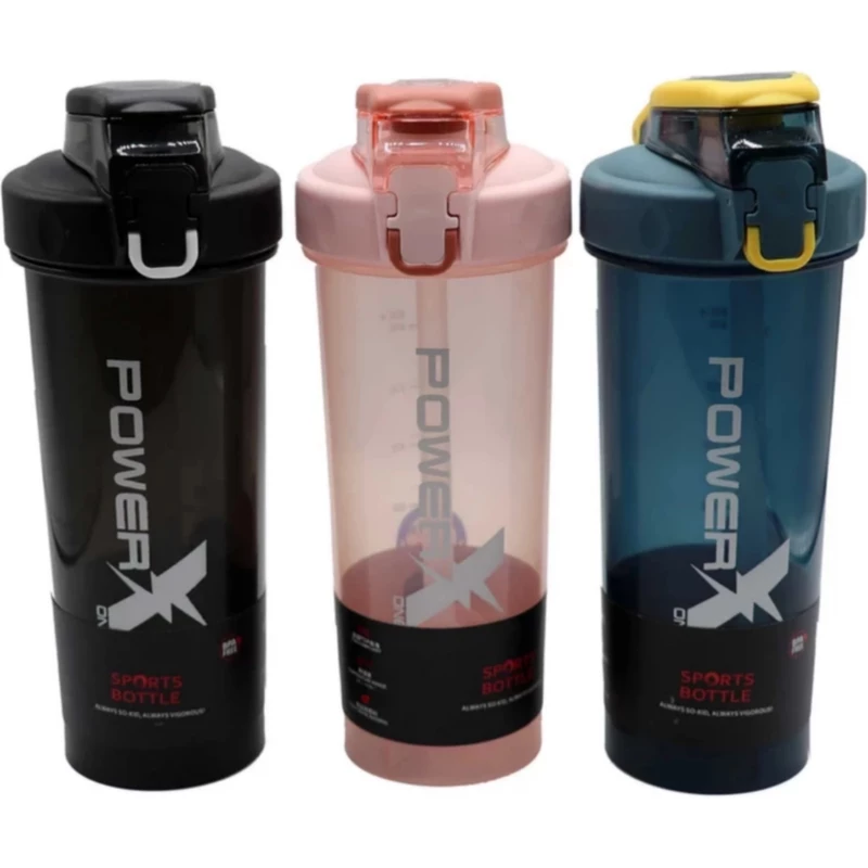 شیکر ورزشی پاور ایکس POWER X مدل One گنجایش 0.8 لیتر