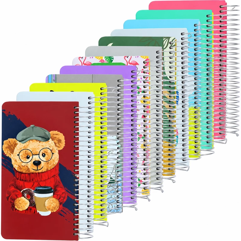 دفترچه یادداشت 160 برگ دوکا DOKA مدل TO DO LIST سیمی جلد سخت