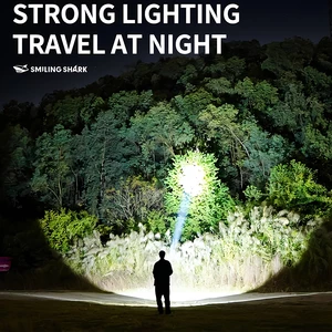 کیفیت چراغ قوه شارژی خورشیدی ضدآب اسمایلینگ شارک