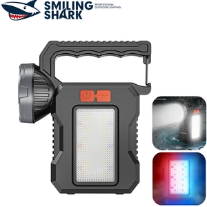 چراغ قوه شارژی خورشیدی ضدآب اسمایلینگ شارک