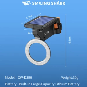 برترین چراغ عقب دوچرخه شارژی خورشیدی ضدآب اسمایلینگ شارک