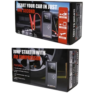 خرید پمپ‌باد، جامپ‌استارتر، چراغ قوه و پاوربانک قابل حمل آمادو