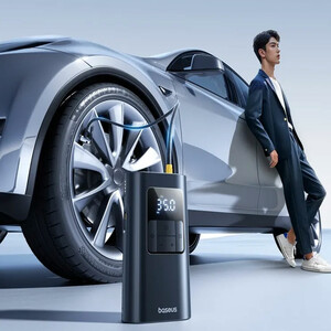 پمپ باد بی‌سیم بیسوس VA1 با نمایشگر LCD