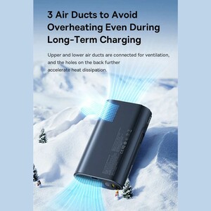 پمپ باد لاستیک خودرو، چراغ قوه و پاوربانک شارژی بیسوس