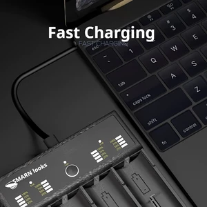 ارزان شارژر باتری چراغ قوه همه کاره اسمایلینگ شارک