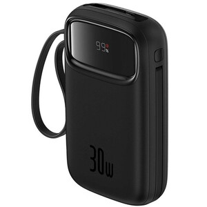 پاوربانک مشکی 10000 بیسوس