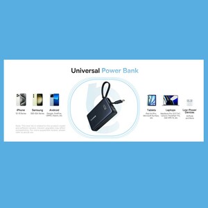 پاوربانک بیسوس فست شارژ 45 وات Type-C و USB مدل