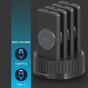 قیمت داک شارژ پاوربانک بی سیم وایرلس مگنتی مگ‌ سیف ایستگاه شارژ پاورولوژی