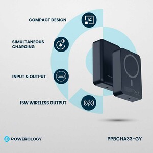 بهترین پاوربانک مگ سیف 15 وات و تایپ سی 20 وات 20000 پاورولوژی