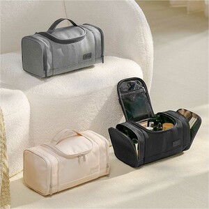 Brilliance Renewable square toiletry bag portable splash-proof cosmetic bag model large