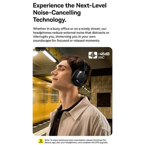 فروش هدفون بلوتوث و هدست سیمی نویز کنسلینگ فعال ANC با اتصال دوگانه بیسوس