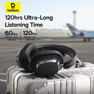 هدفون بلوتوث و هدست سیمی نویز کنسلینگ فعال ANC با اتصال دوگانه بیسوس