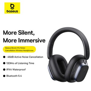 هدفون بلوتوث و هدست سیمی نویز کنسلینگ فعال ANC با اتصال دوگانه بیسوس