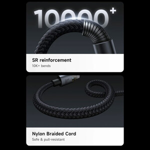 کابل شارژ سریع تایپ‌سی به لایتنینگ 36 وات 1.2 متری کارپلی مک‌دودو