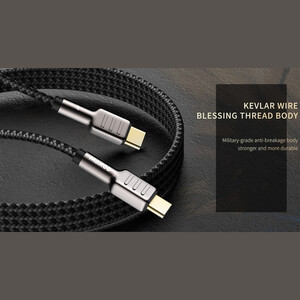 کابل دوسر تایپ سی 100 وات مکس کو