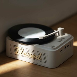 اسپیکر بلوتوثی طرح گرامافون