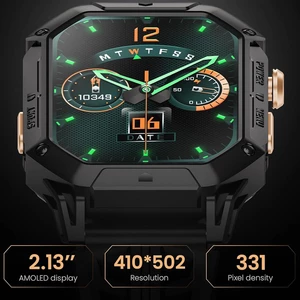 ساعت هوشمند ضدآب با طراحی نظامی هایلو