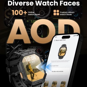 ساعت هوشمند ضدآب با طراحی نظامی هایلو